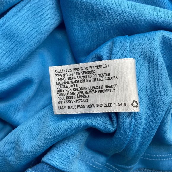 Wild Fable Women's Sleeveless Side Slit Bodycon Mini Dress Large Azure B… - Picture 6 of 7